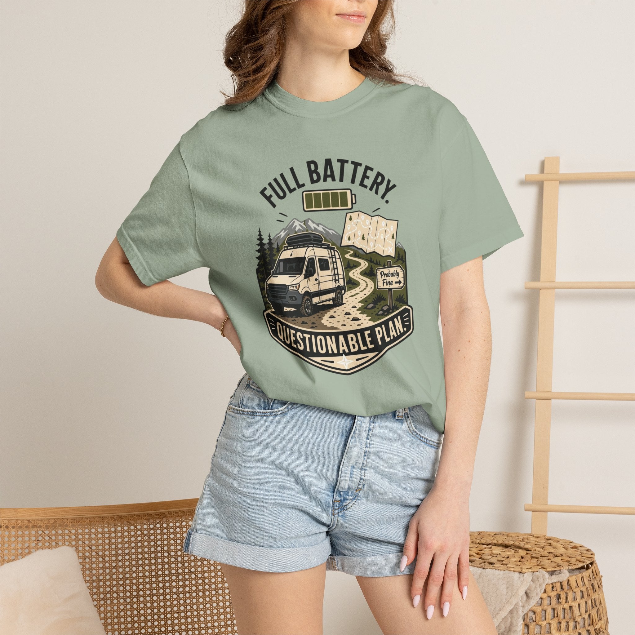 Full Battery Questionable Plan - T-Shirt