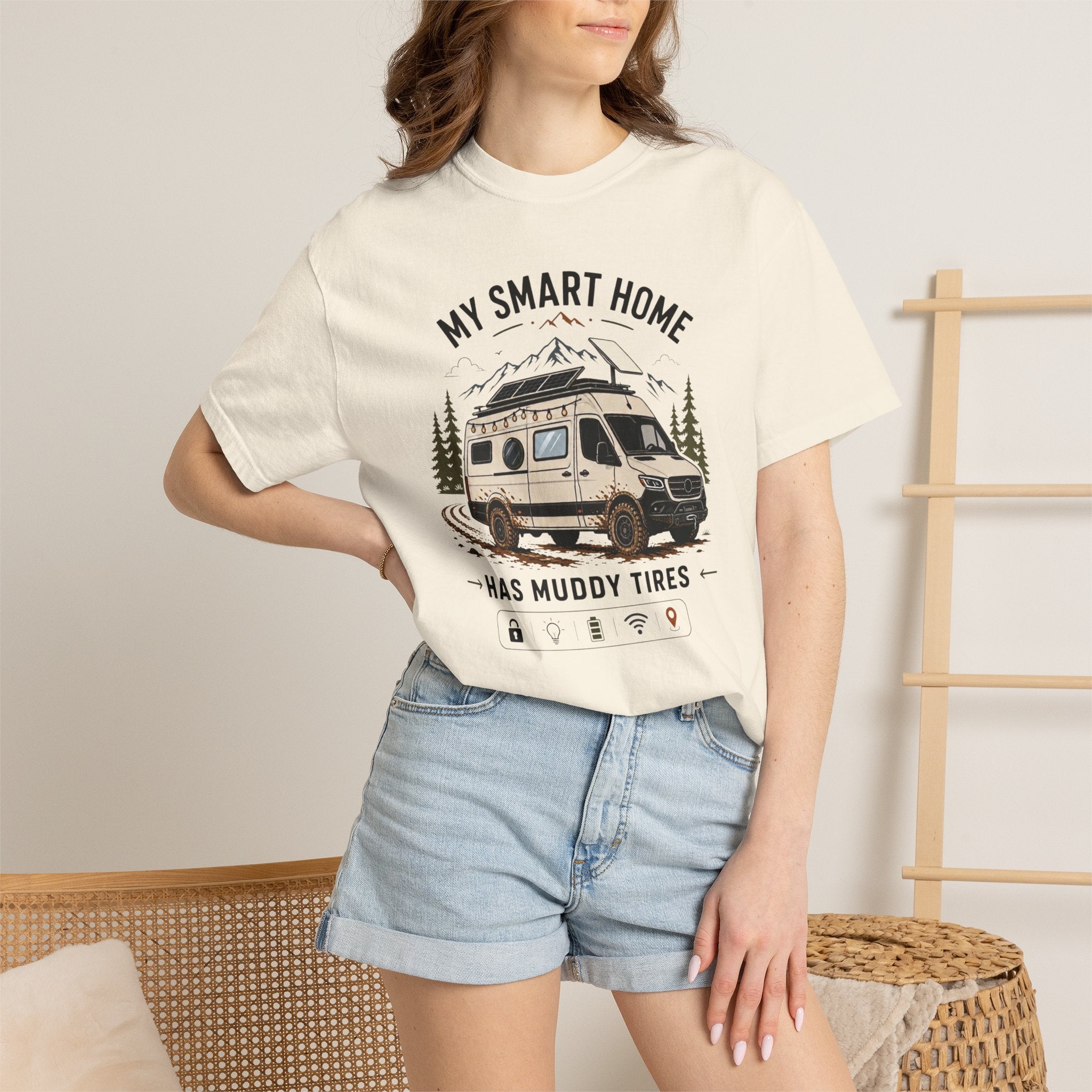 My Smart Home Has Muddy Tires - T-Shirt