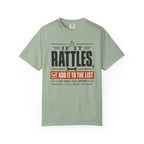 If It Rattles Add It To The List - T-Shirt