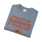 Powered By Sunshine And Technology - T-Shirt