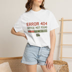 Error 404 Office Not Found - T-Shirt
