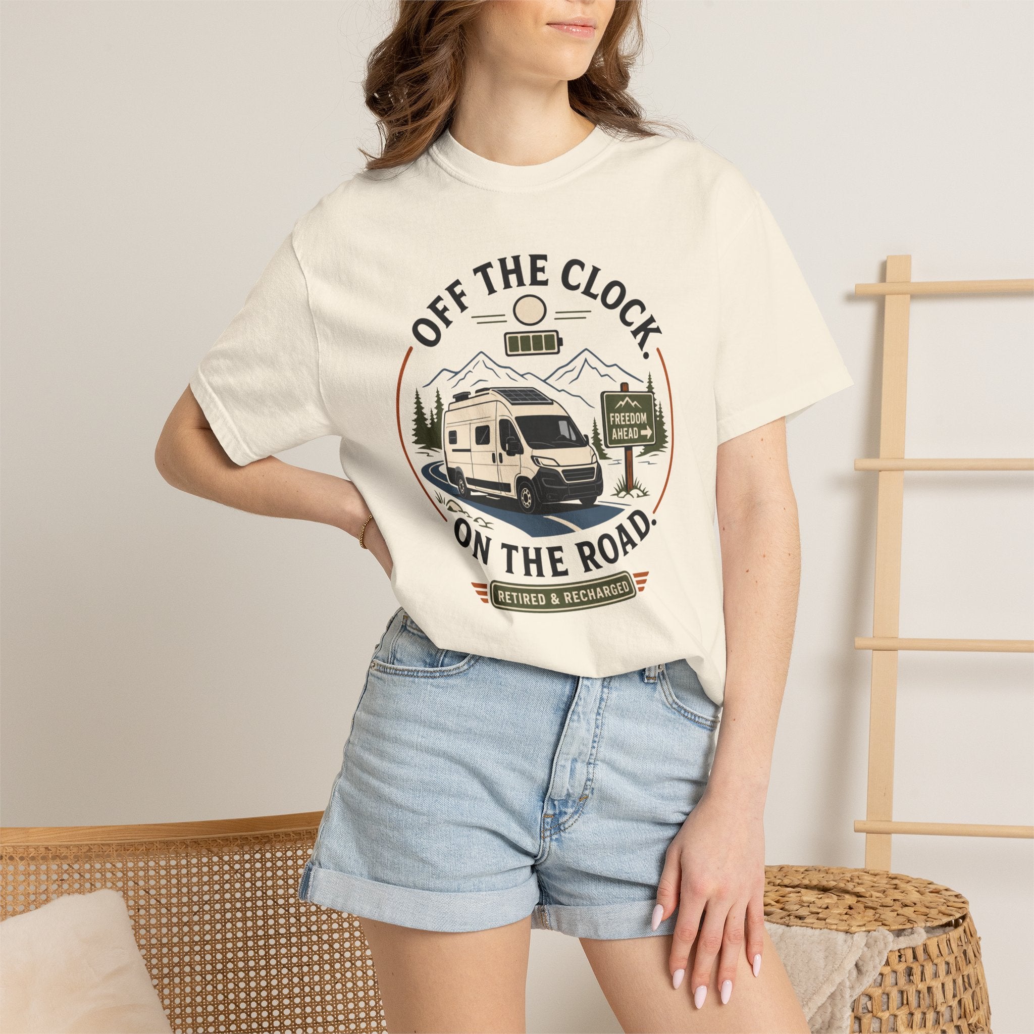 Off The Clock On The Road - T-Shirt