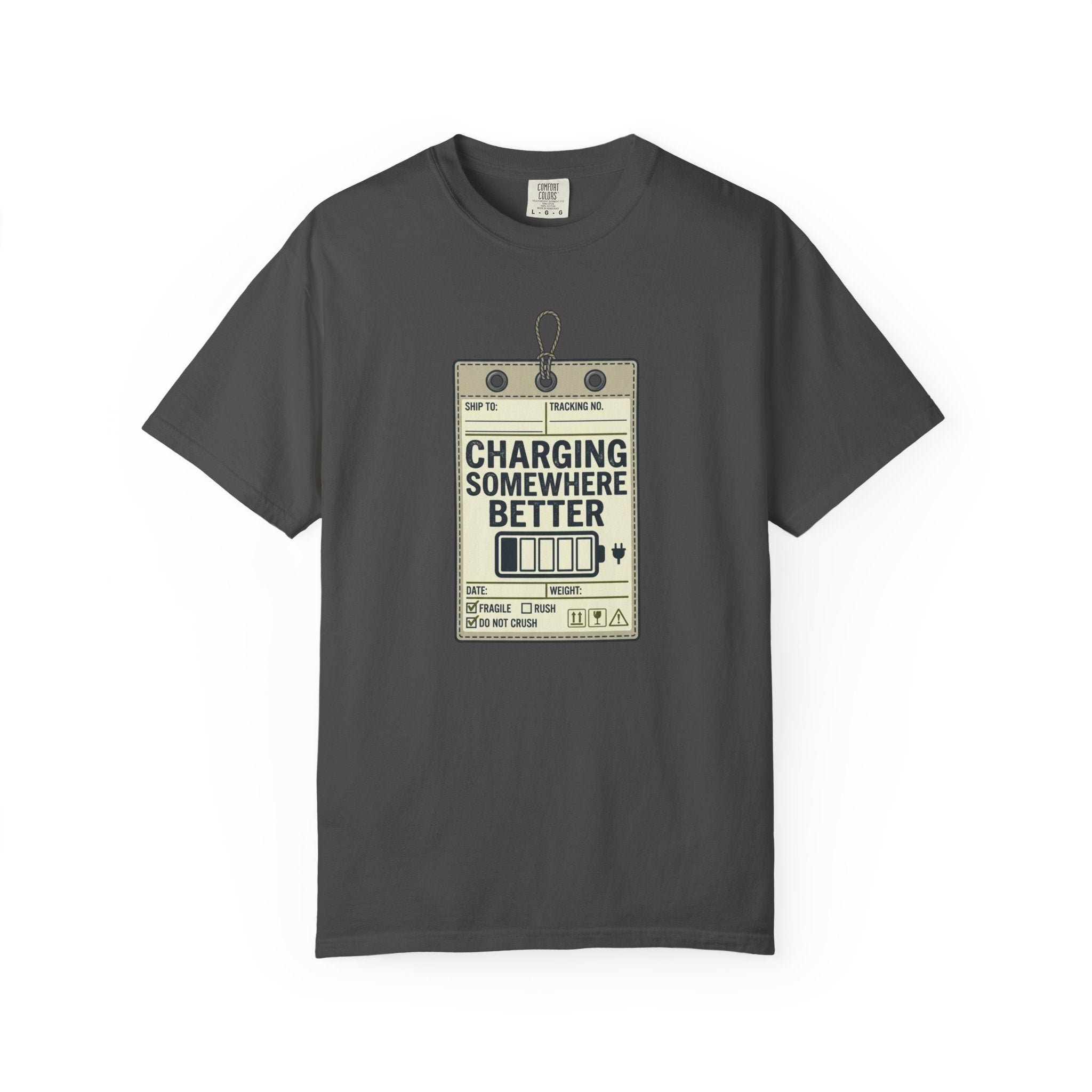 Charging Somewhere Better - T-Shirt