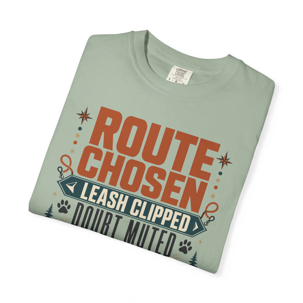 Route Chosen Leash Clipped Doubt Muted - T-Shirt