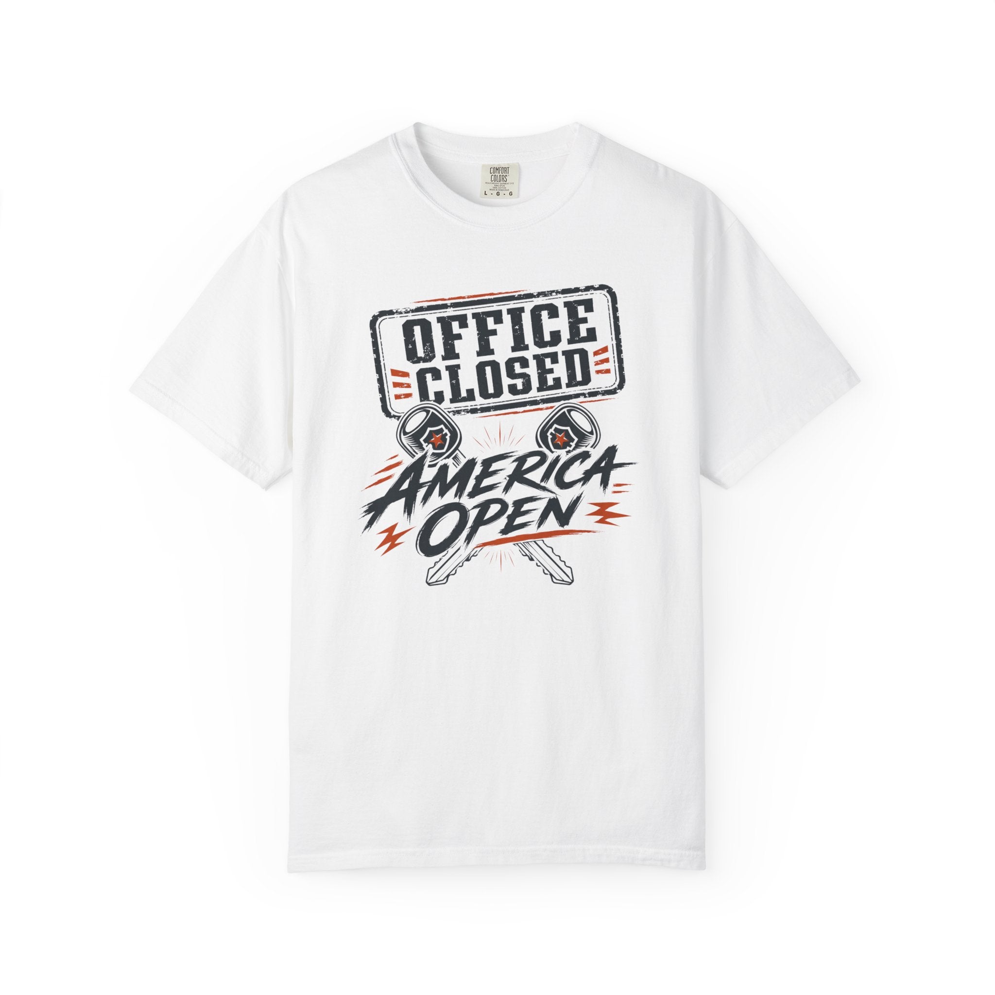 Office Closed America Open - T-Shirt
