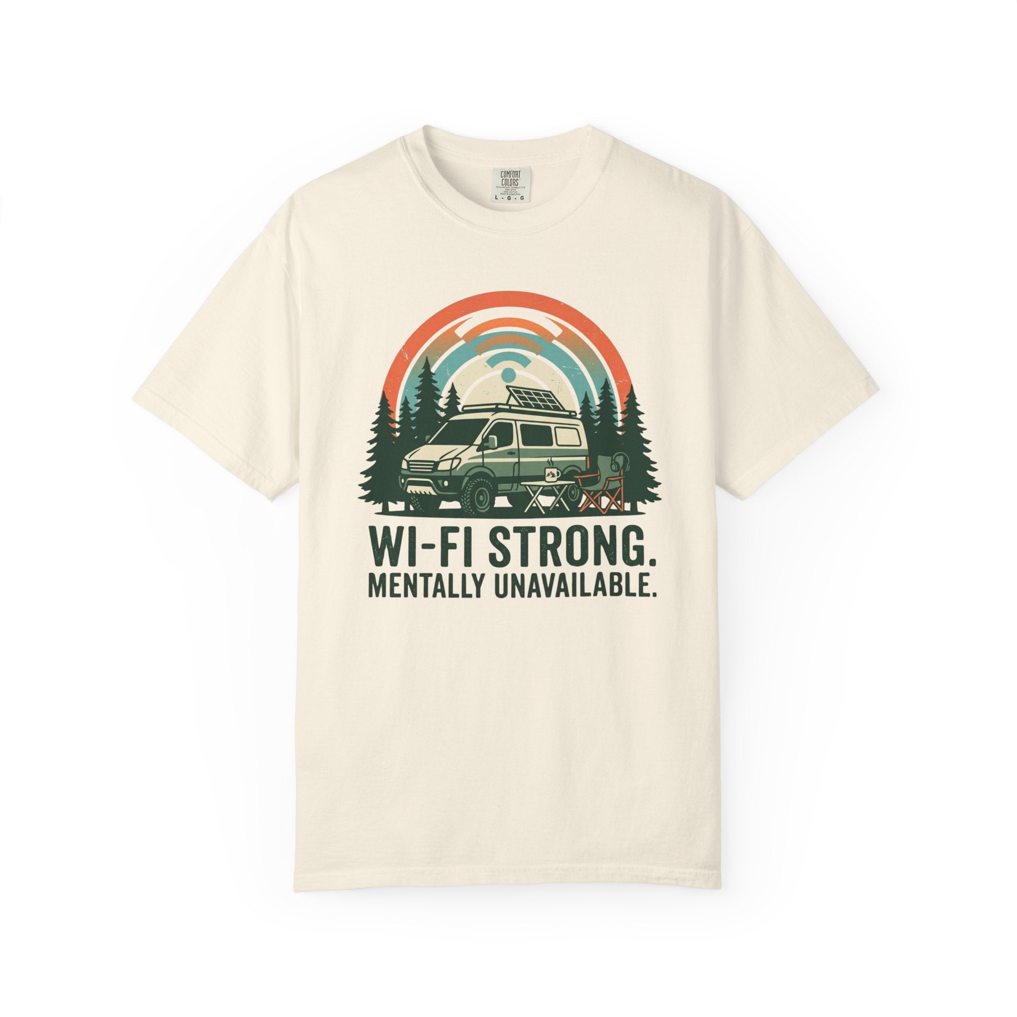 Wifi Strong Mentally Unavailable - T-Shirt