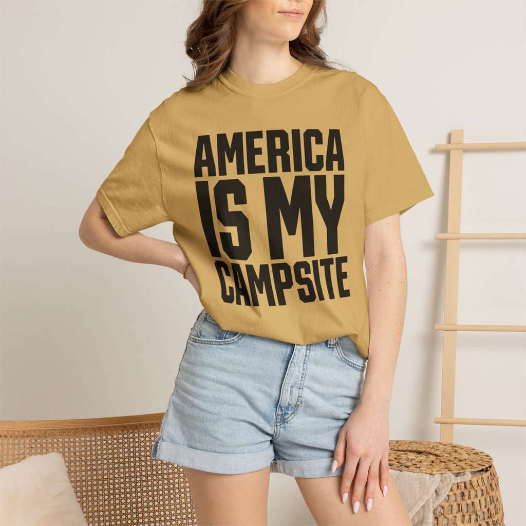 America Is My Campsite - T-Shirt