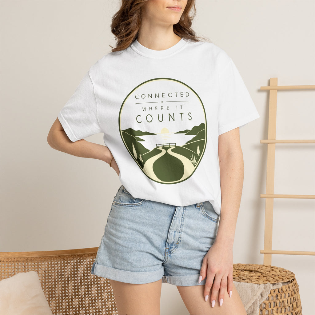 Connected Where It Counts - T-Shirt