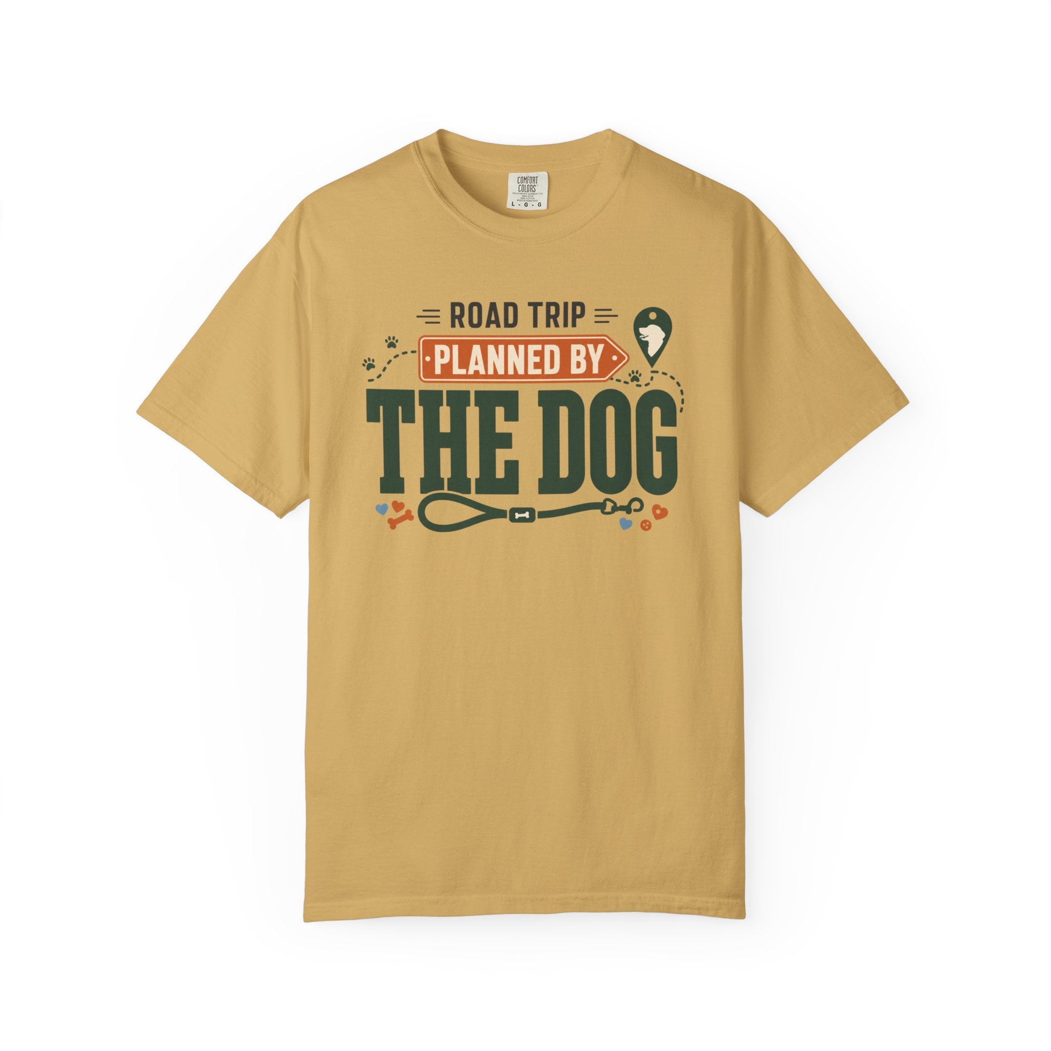 Road Trip Planned By The Dog - T-Shirt