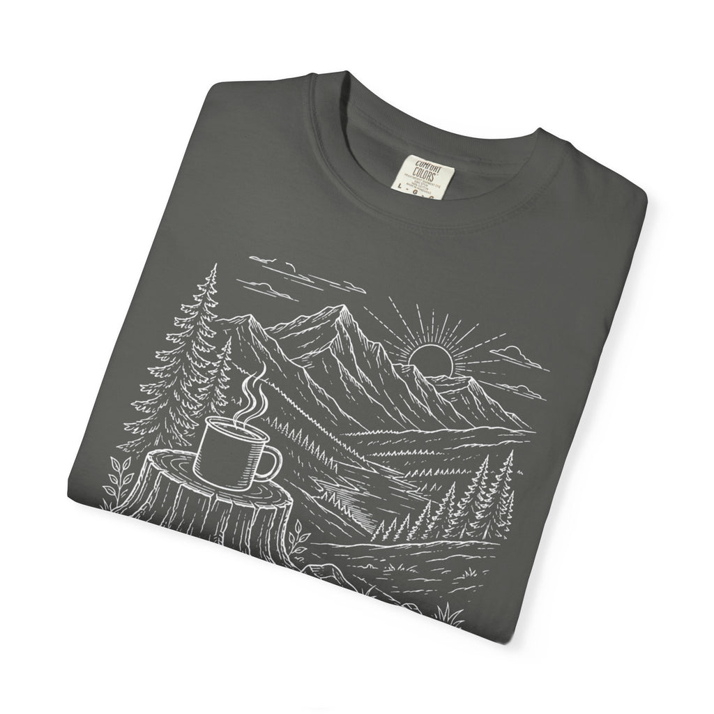 Peak Voltage Starts With Camp Coffee - T-Shirt