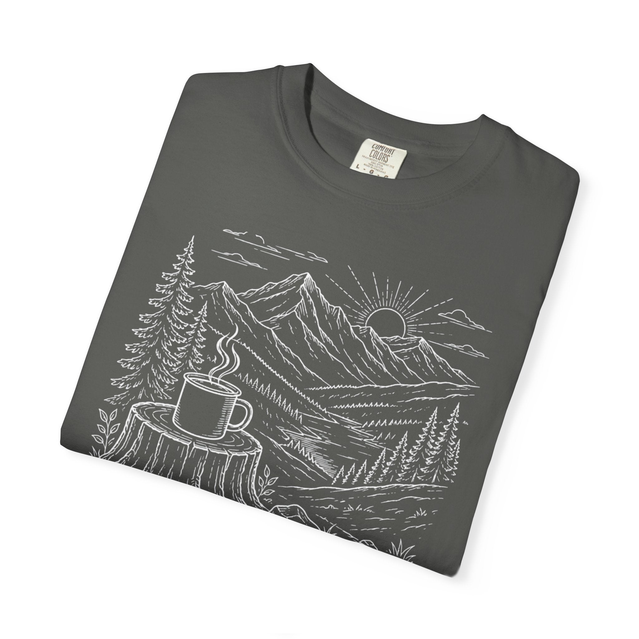 Peak Voltage Starts With Camp Coffee - T-Shirt