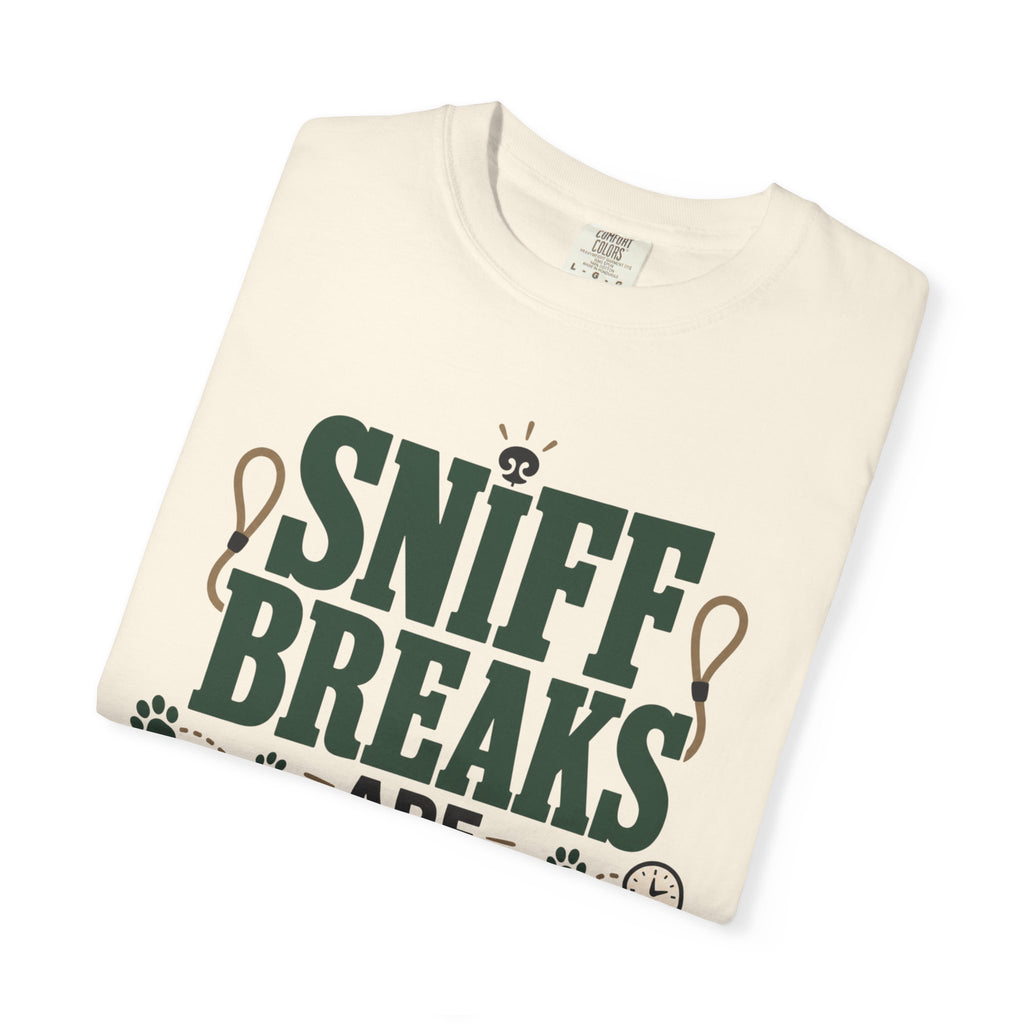 Sniff Breaks Are Part Of The Route - T-Shirt