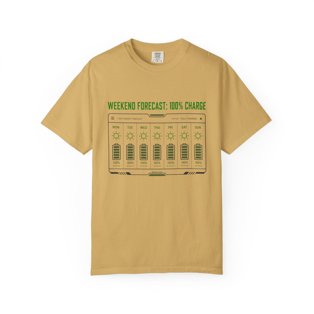 Weekend Forecast 100 Percent Charge - T-Shirt
