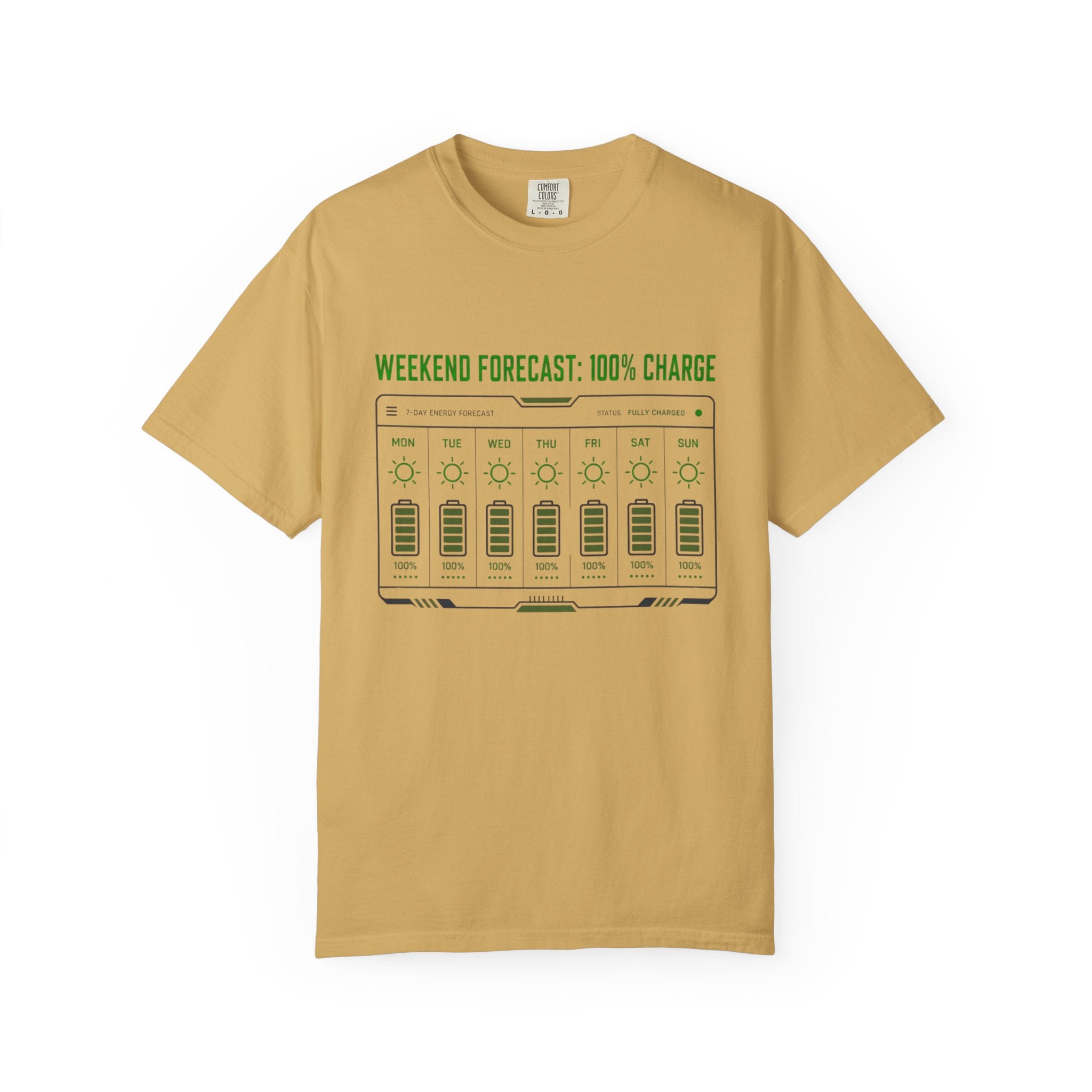 Weekend Forecast 100 Percent Charge - T-Shirt
