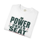 Power Under Seat Cat In Window - T-Shirt
