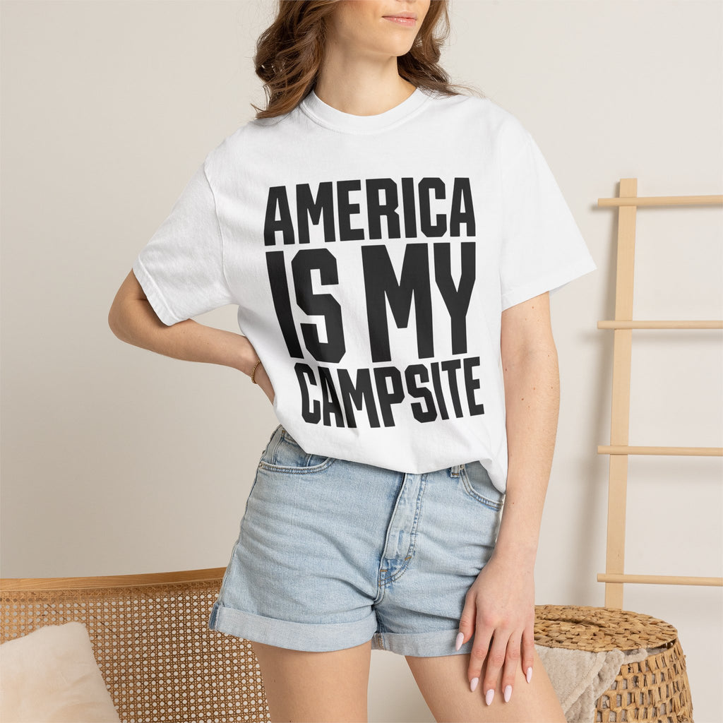 America Is My Campsite - T-Shirt