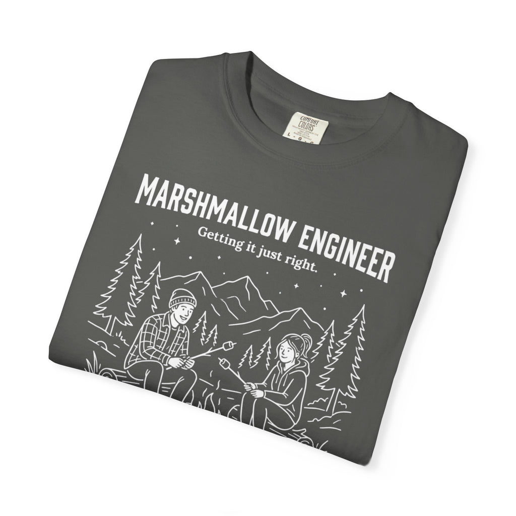 Marshmallow Engineer Getting It Just Right - T-Shirt