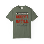 By Entering This Van You Accept The Rattle - T-Shirt