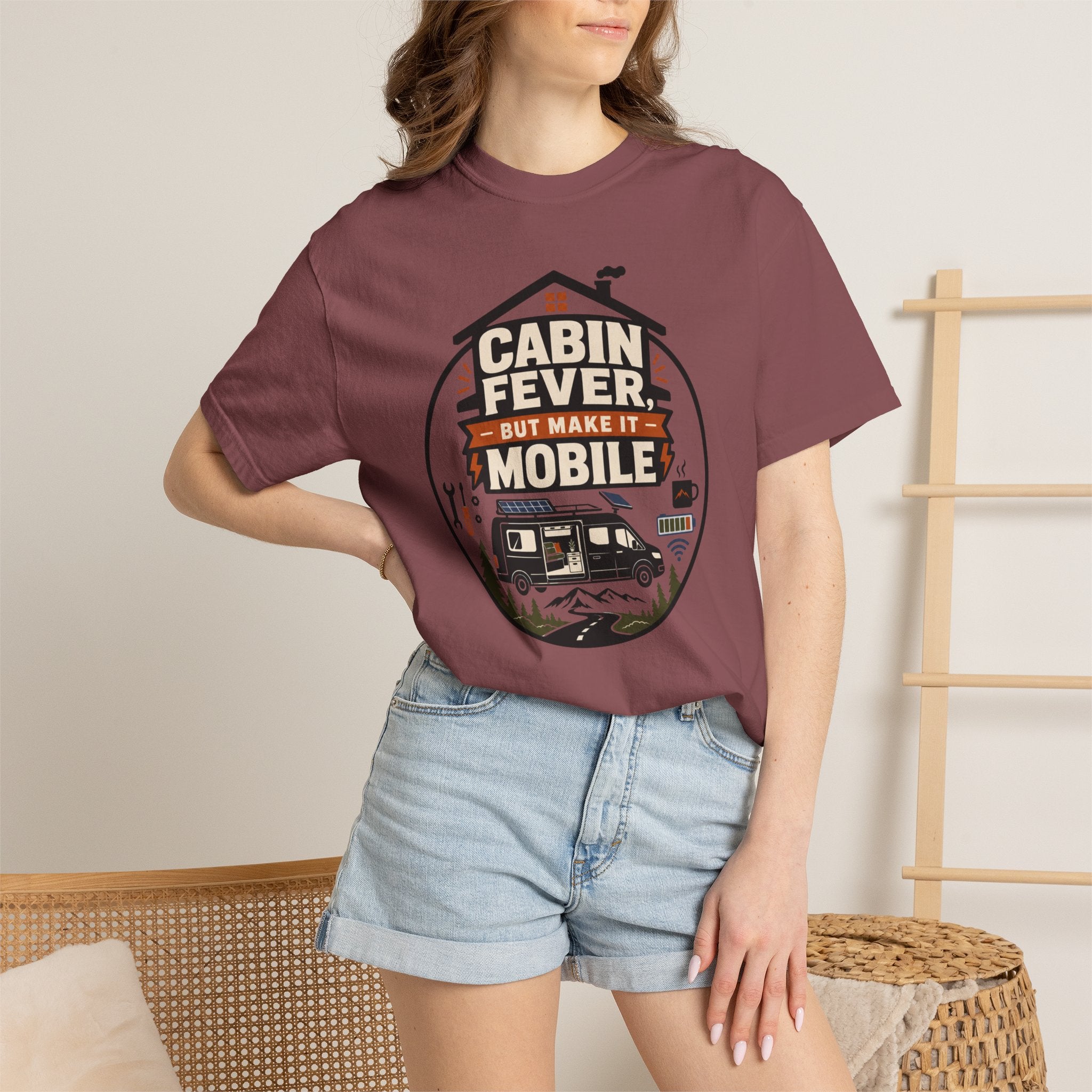 Cabin Fever But Make It Mobile - T-Shirt