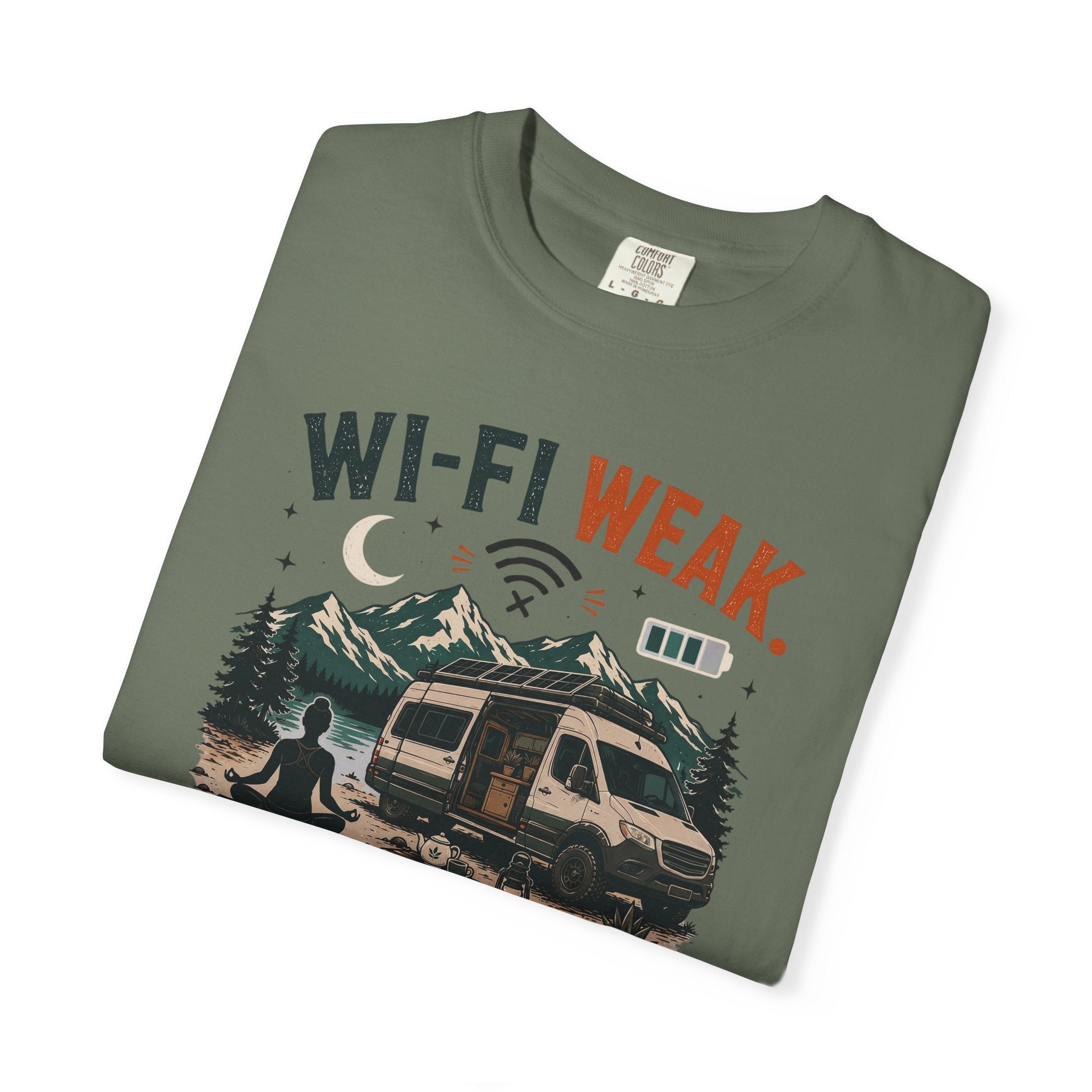 Wi-Fi Weak Inner Peace Strong - T-Shirt