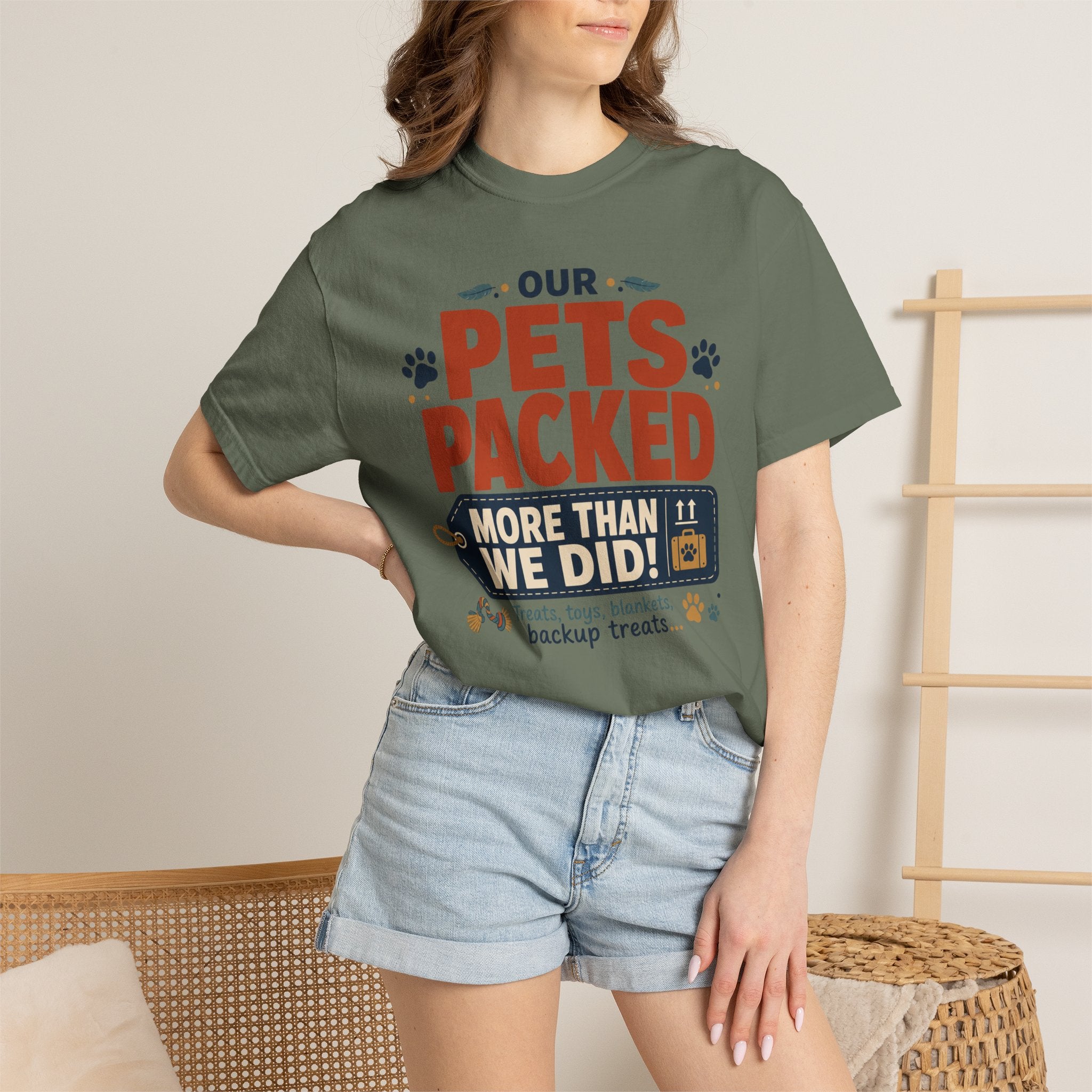 Our Pets Packed More Than We Did - T-Shirt