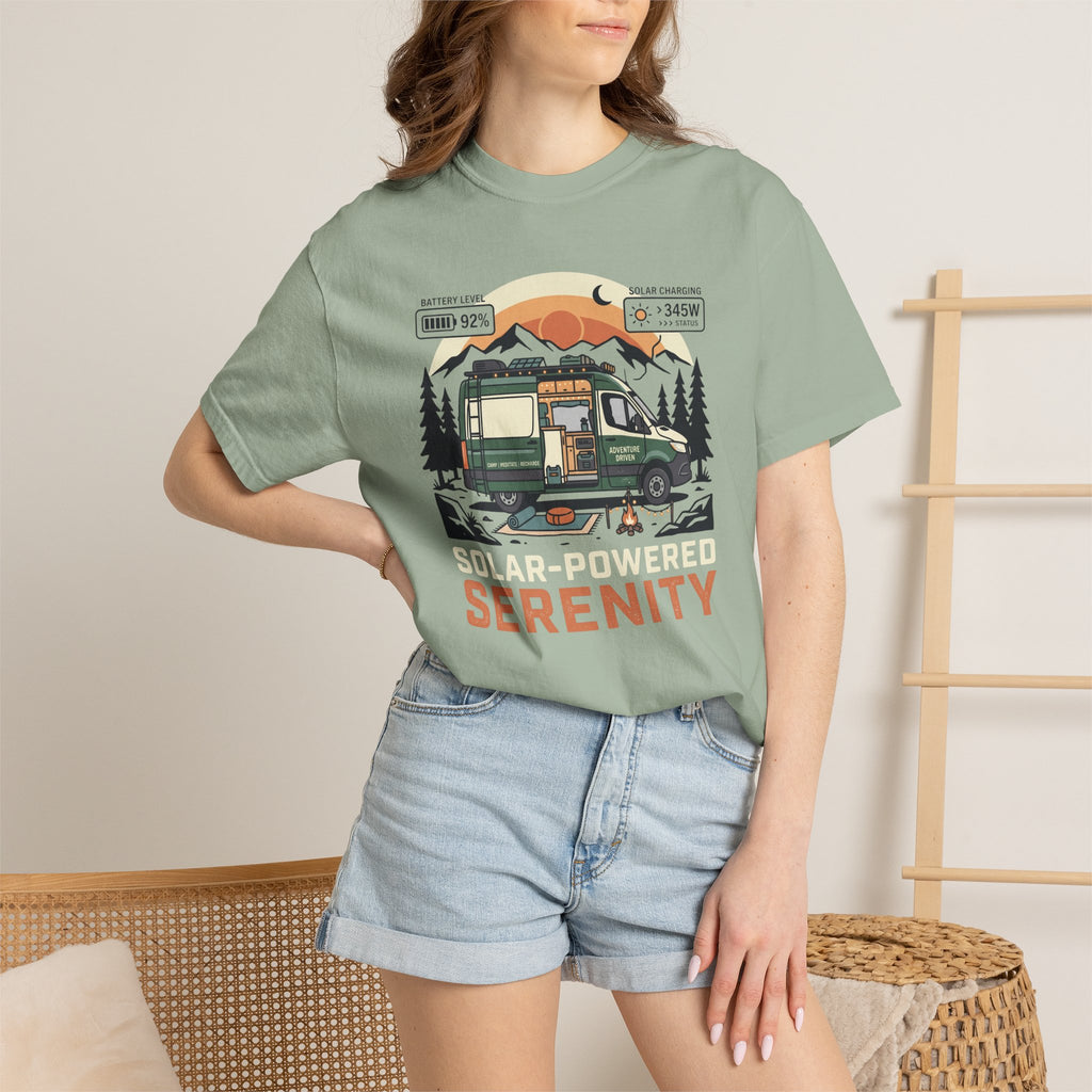 Solar-Powered Serenity - T-Shirt