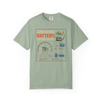 Checking Battery Before Maps - T-Shirt