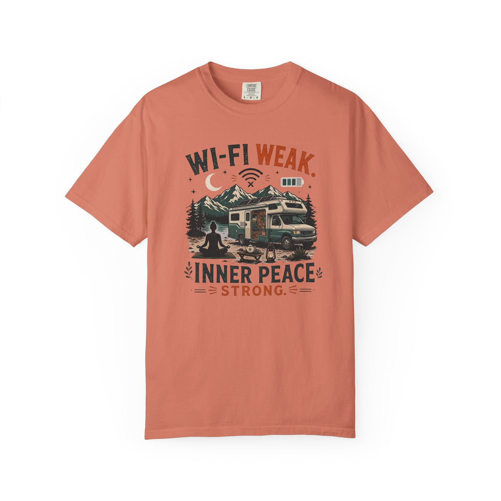 Wi-Fi Weak Inner Peace Strong - T-Shirt