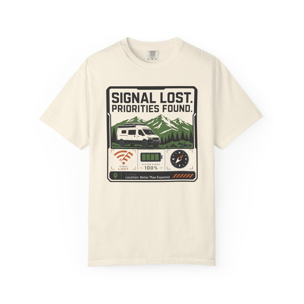 Signal Lost Priorities Found - T-Shirt