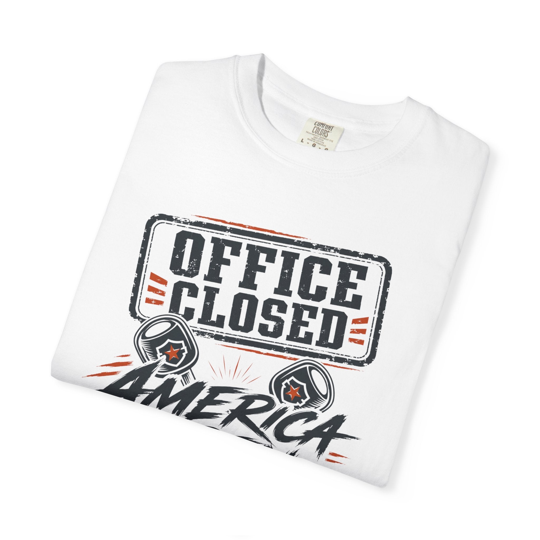 Office Closed America Open - T-Shirt