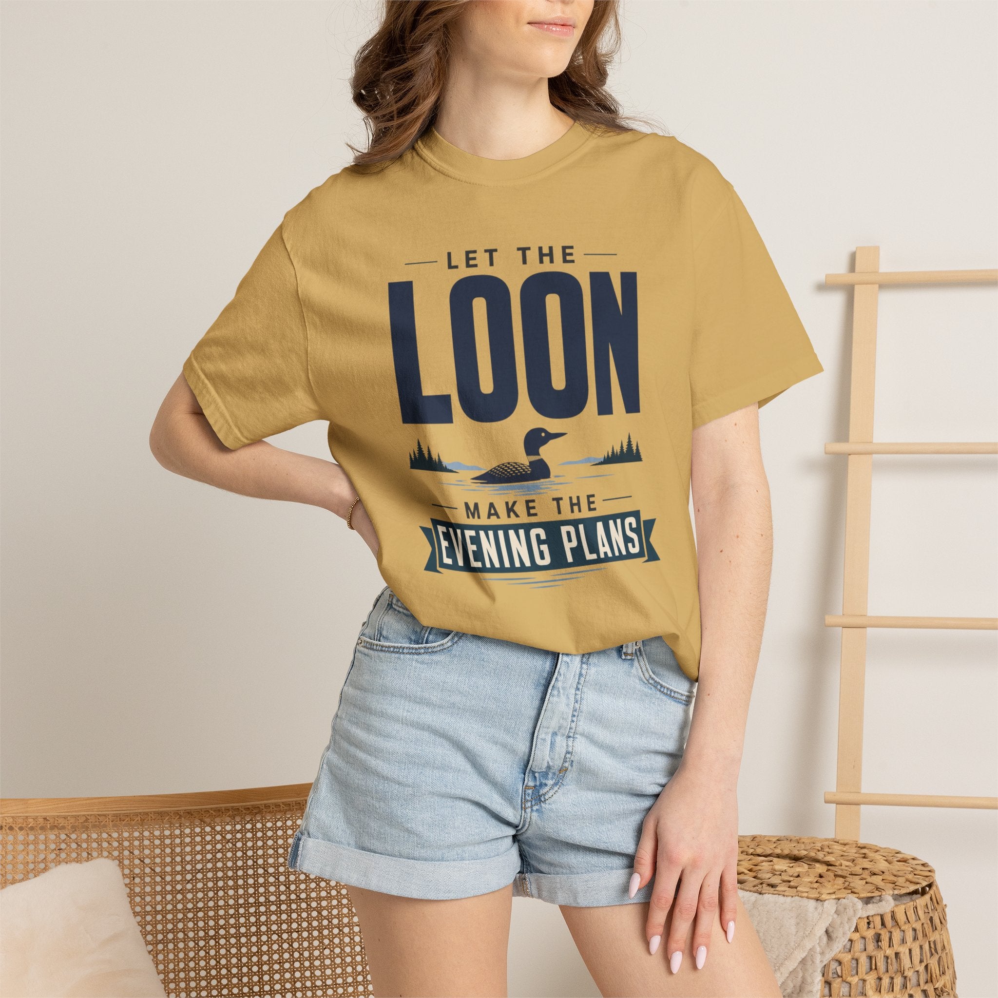 Let The Loon Make The Evening Plans - T-Shirt