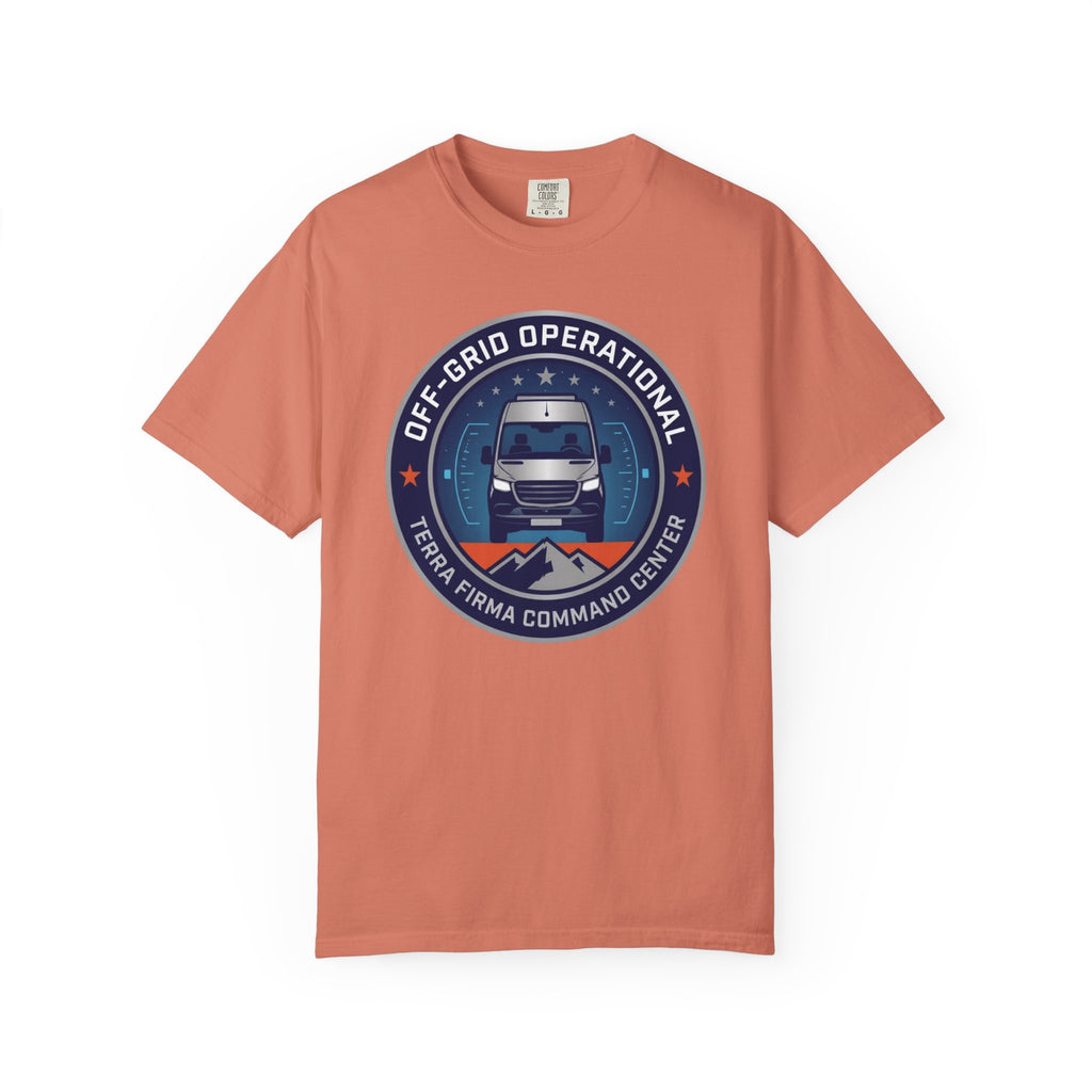 Off-grid Operational Terra Firma Command Center - T-Shirt