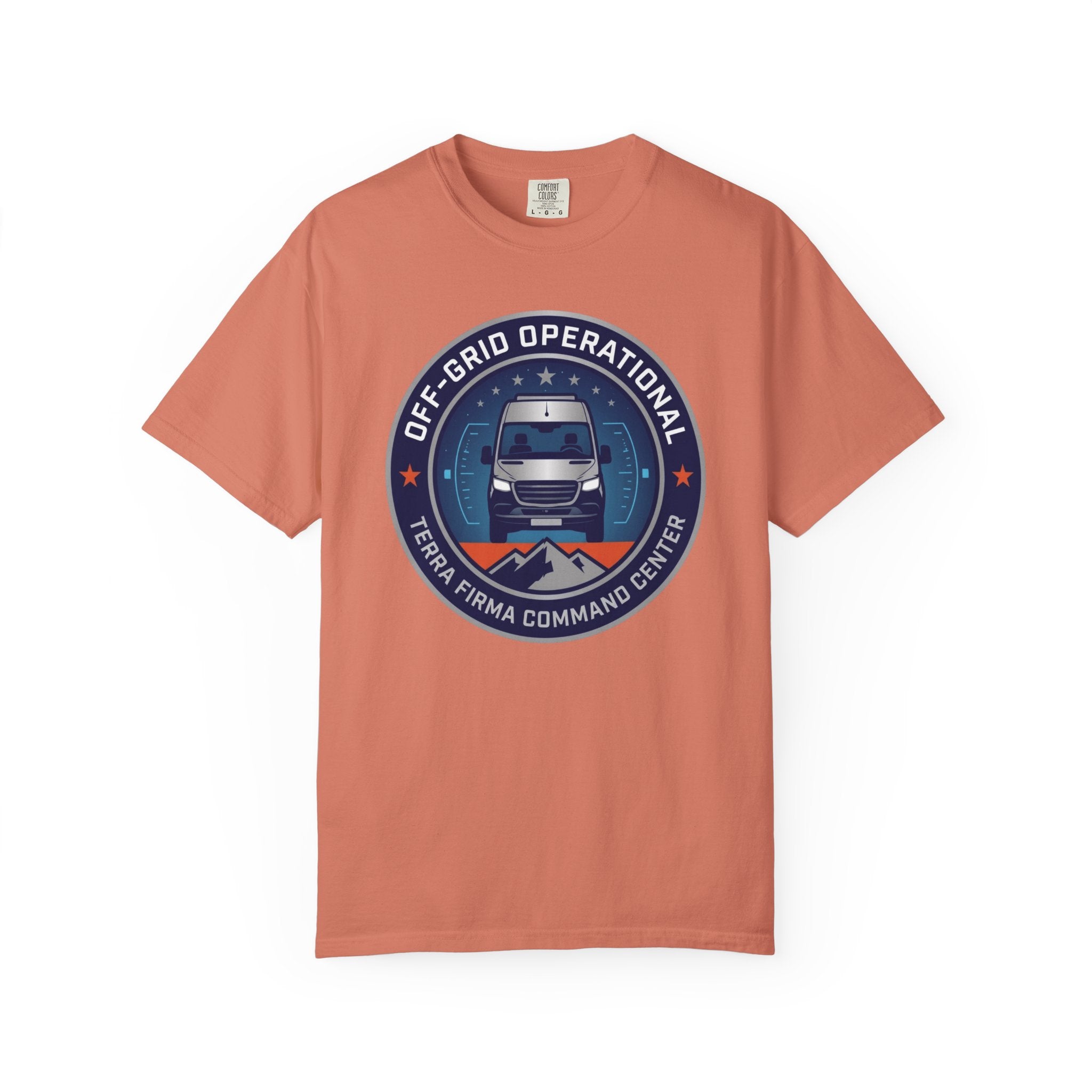 Off-grid Operational Terra Firma Command Center - T-Shirt