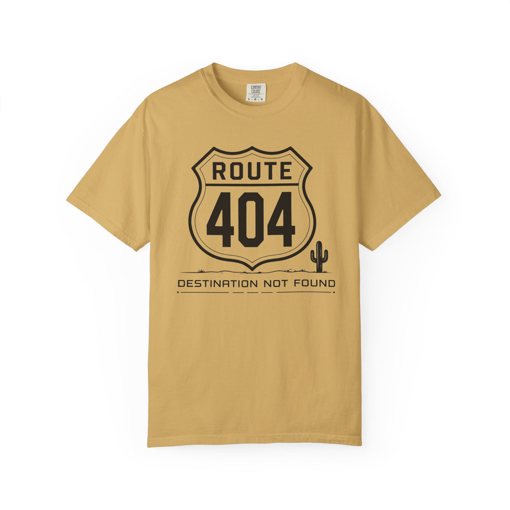 Route 404 Destination Not Found - T-Shirt