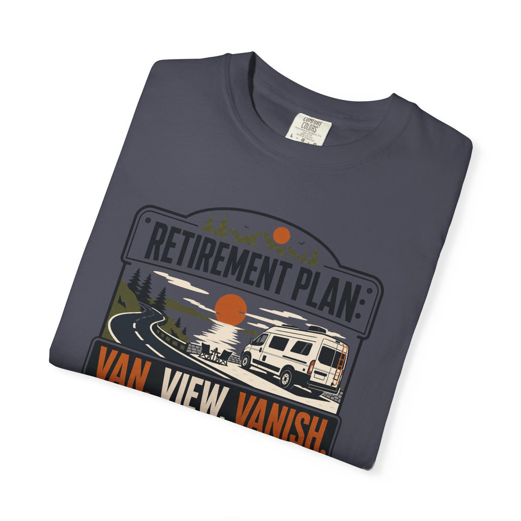 Retirement Plan Van View Vanish - T-Shirt