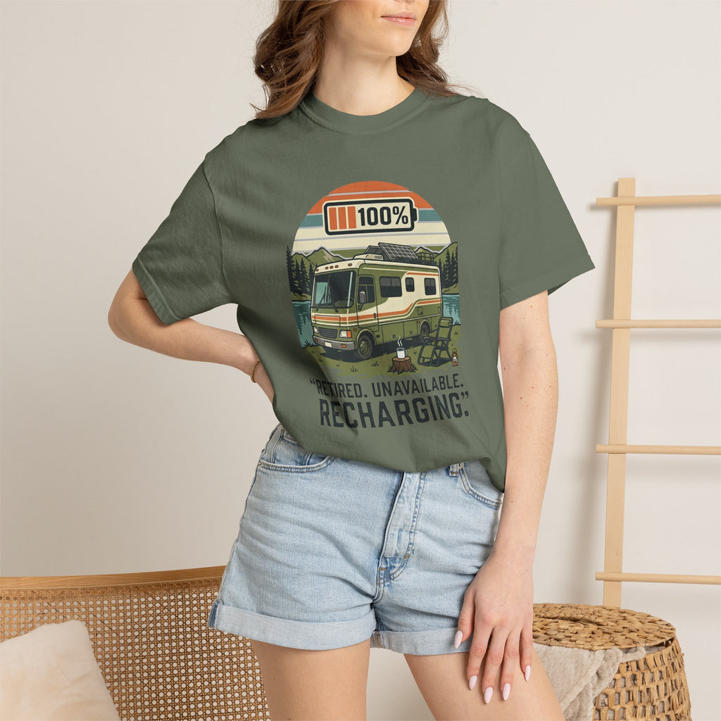 Retired Unavailable Recharging - T-Shirt