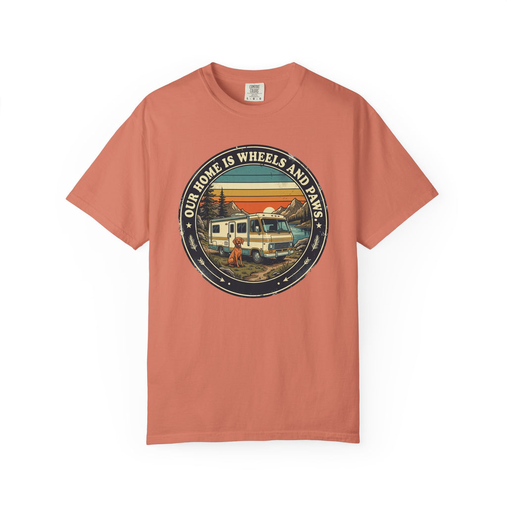 Our Home Is Wheels And Paws - T-Shirt