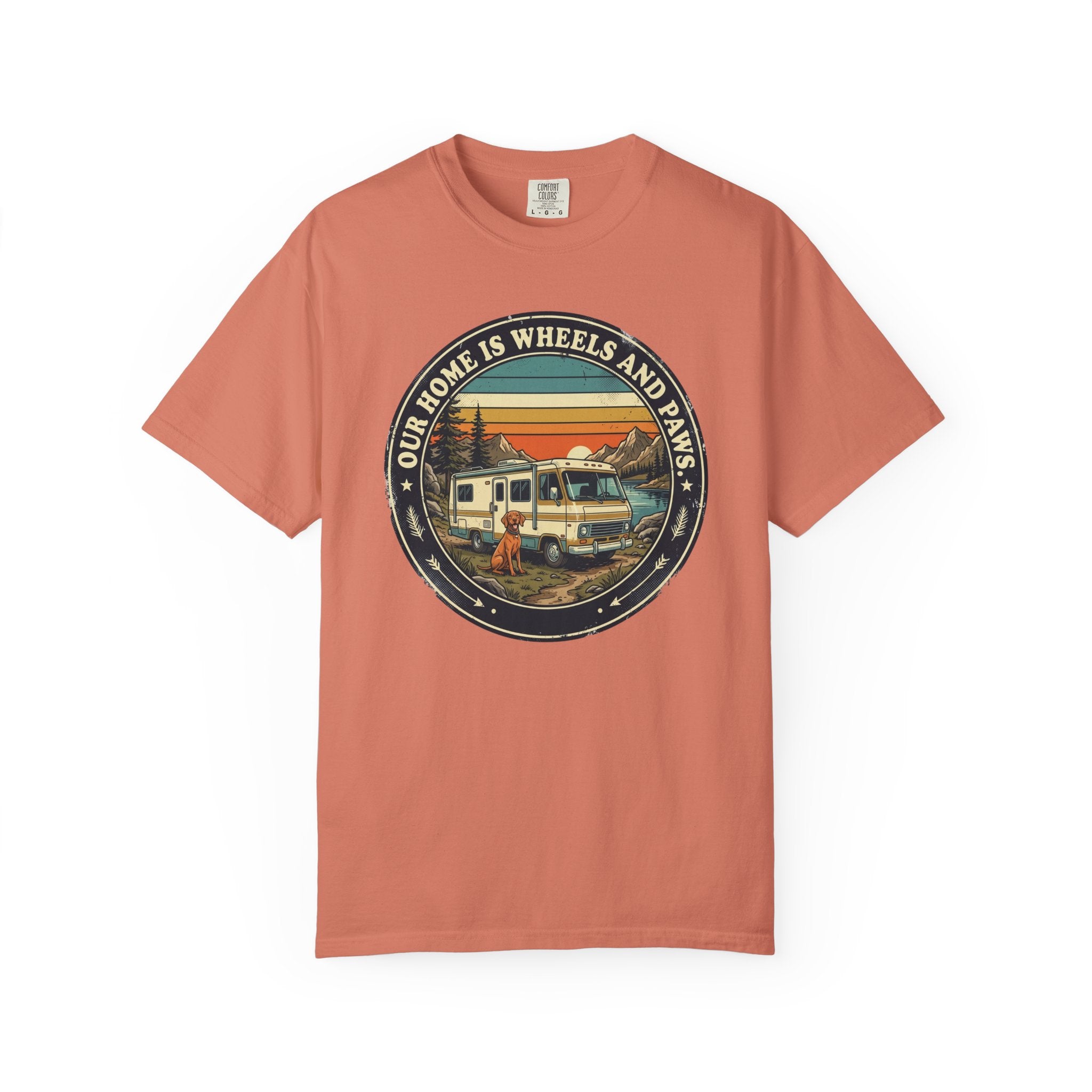 Our Home Is Wheels And Paws - T-Shirt