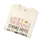 Soft Morning Strong Coffee Solar Ready - T-Shirt