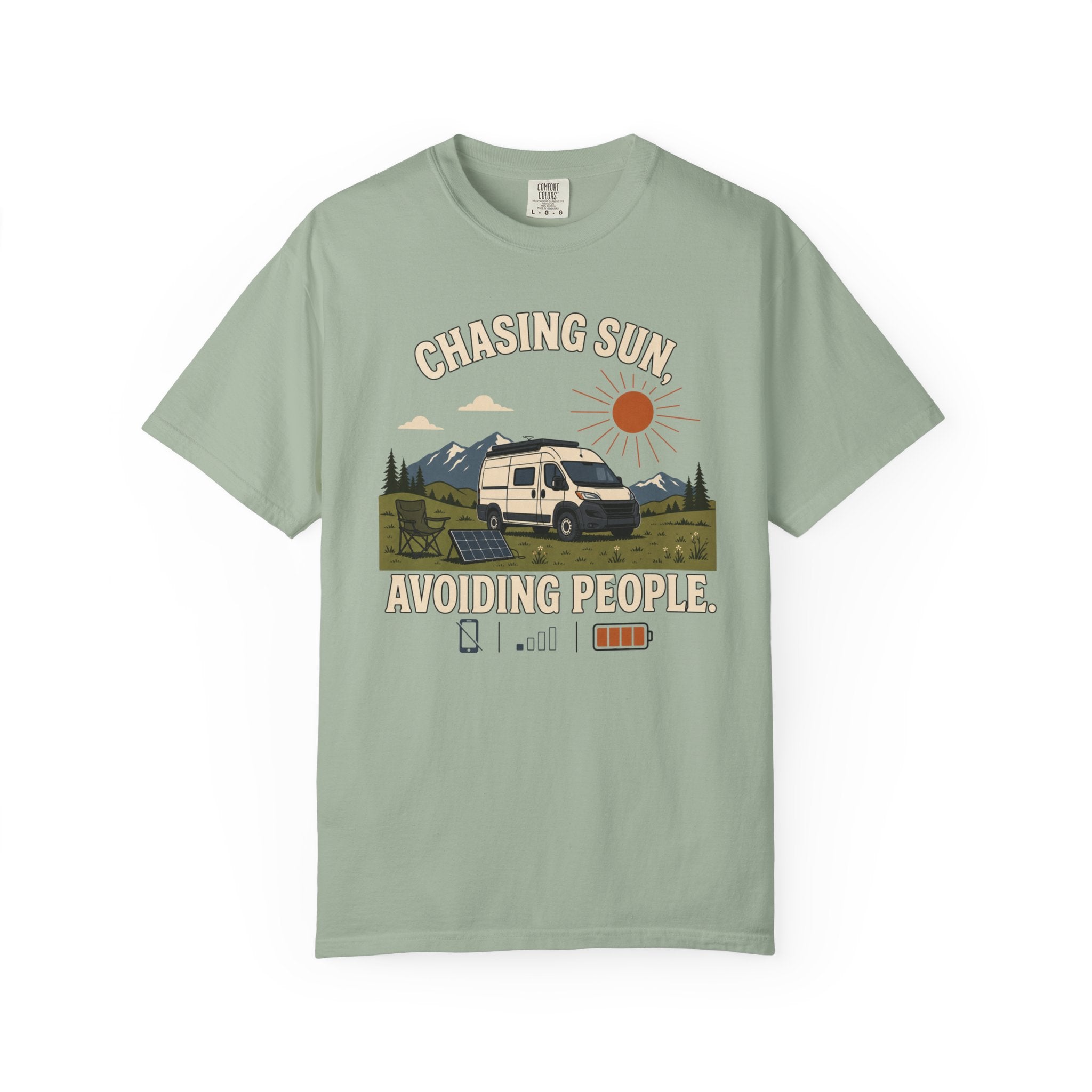 Chasing Sun Avoiding People - T-Shirt