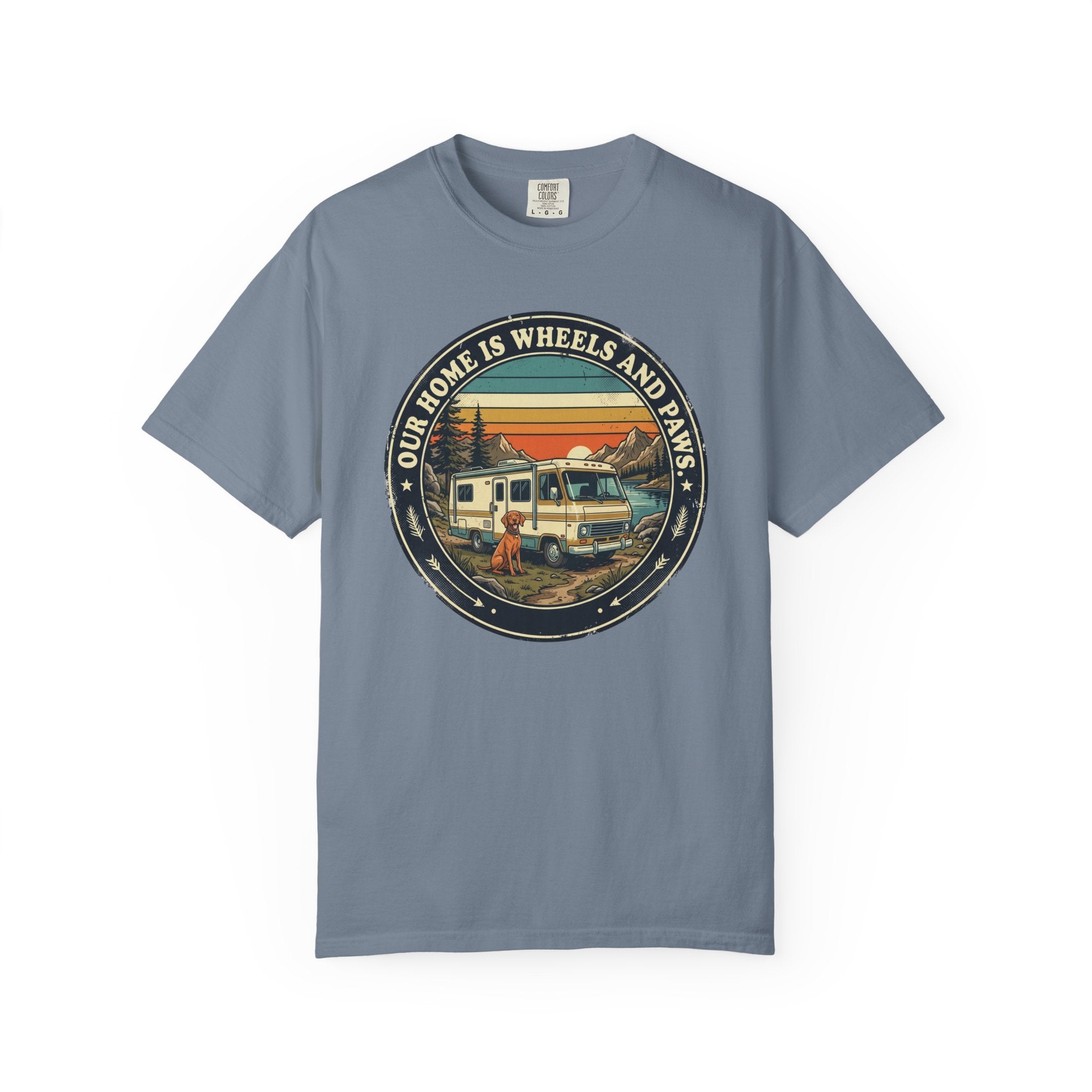 Our Home Is Wheels And Paws - T-Shirt