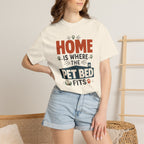 Home Is Where The Pet Bed Fits - T-Shirt