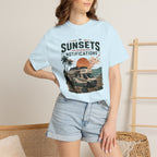 Sunsets Over Notifications - T-Shirt