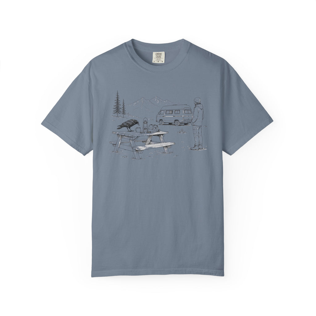 Camp Coffee Raven - T-Shirt