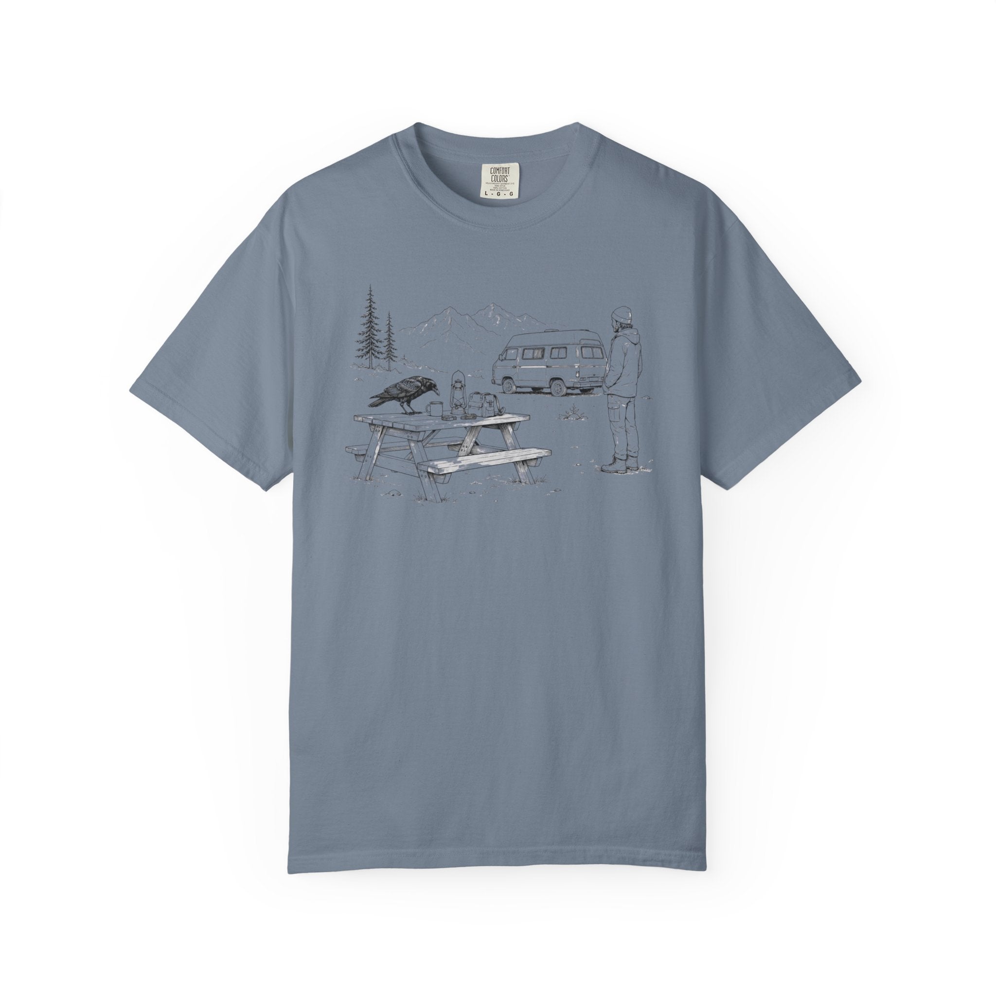Camp Coffee Raven - T-Shirt