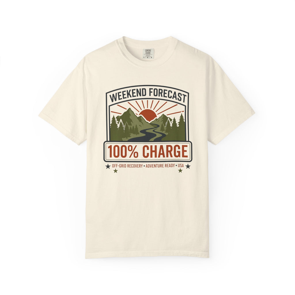 Weekend Forecast 100 Percent Charge - T-Shirt