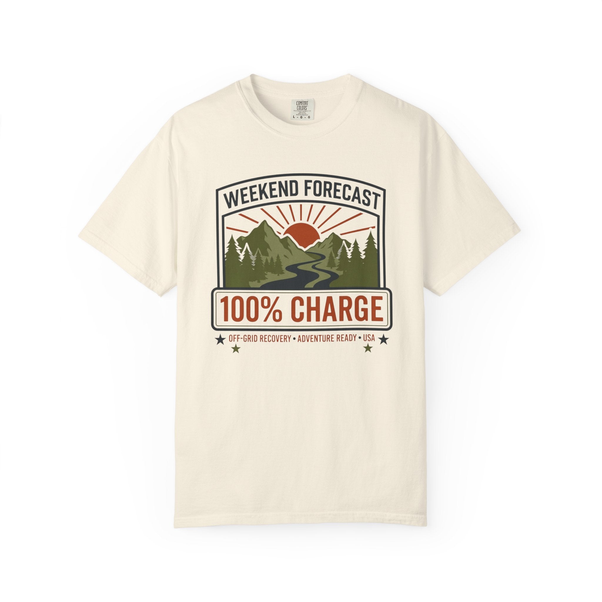 Weekend Forecast 100 Percent Charge - T-Shirt