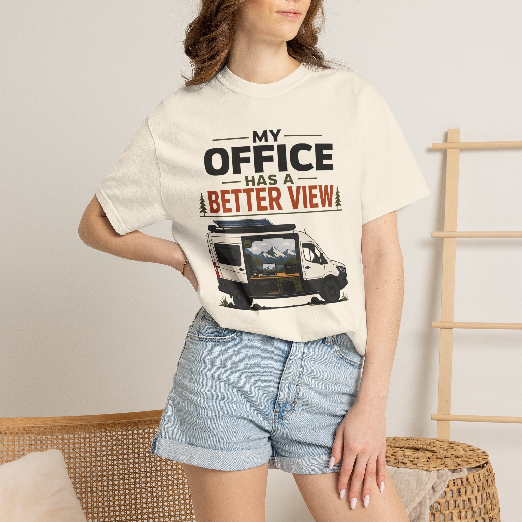 My Office Has A Better View - T-Shirt