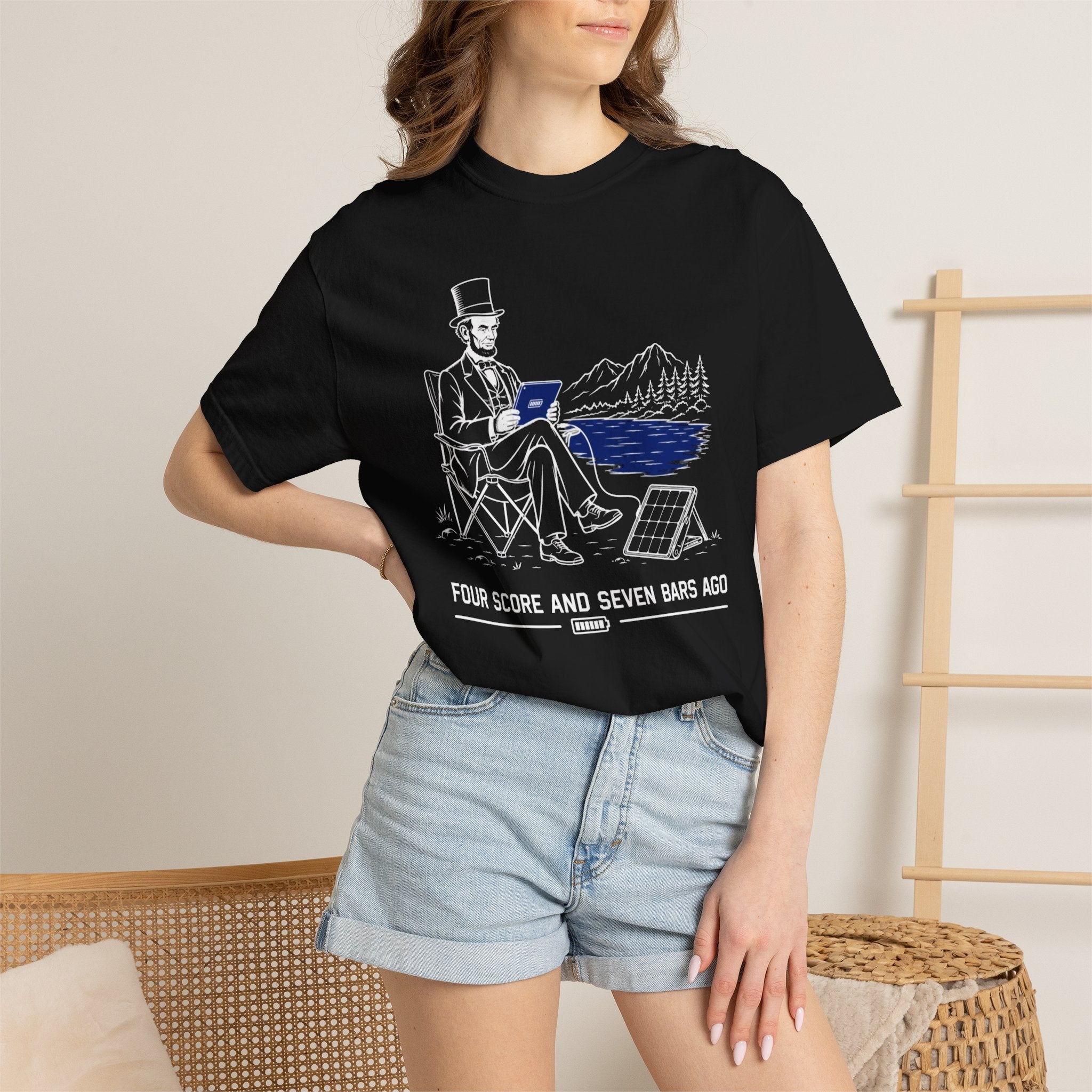 Four Score And Seven Bars Ago - T-Shirt