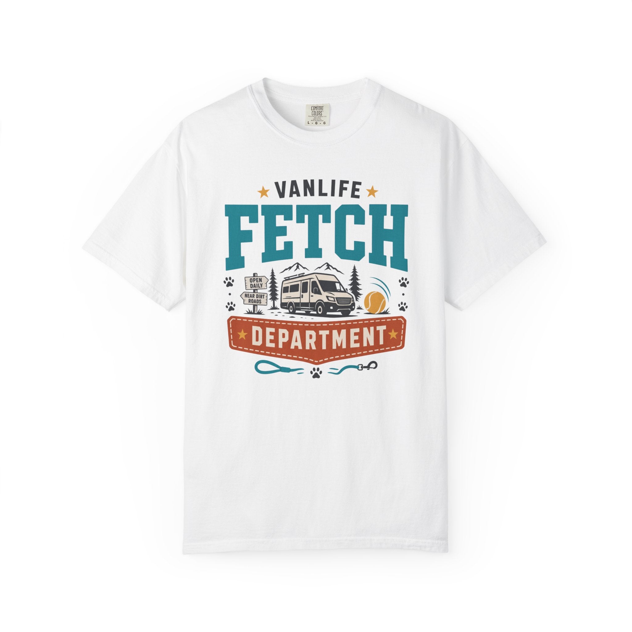 Vanlife Fetch Department - T-Shirt